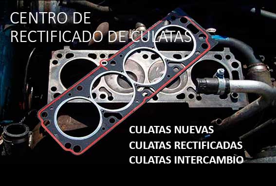 Taller lider en rectificado de culata. Rectificado de Culatas. Reparacion de Culatas. Venta de Culatas. 